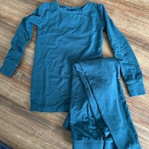 Little Sleepies Blue Pajama Set Soft and Comfortable